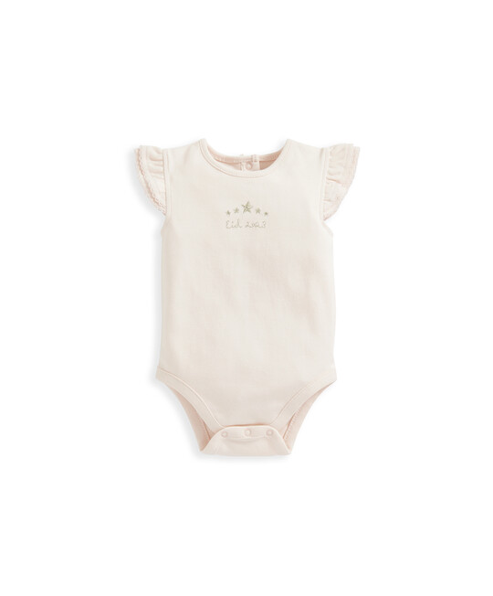 طقم تنورة توتو مزينة بغليتر وردي - قطعتان طقم تنورة توتو مزينة بغليتر وردي - قطعتان image number 4