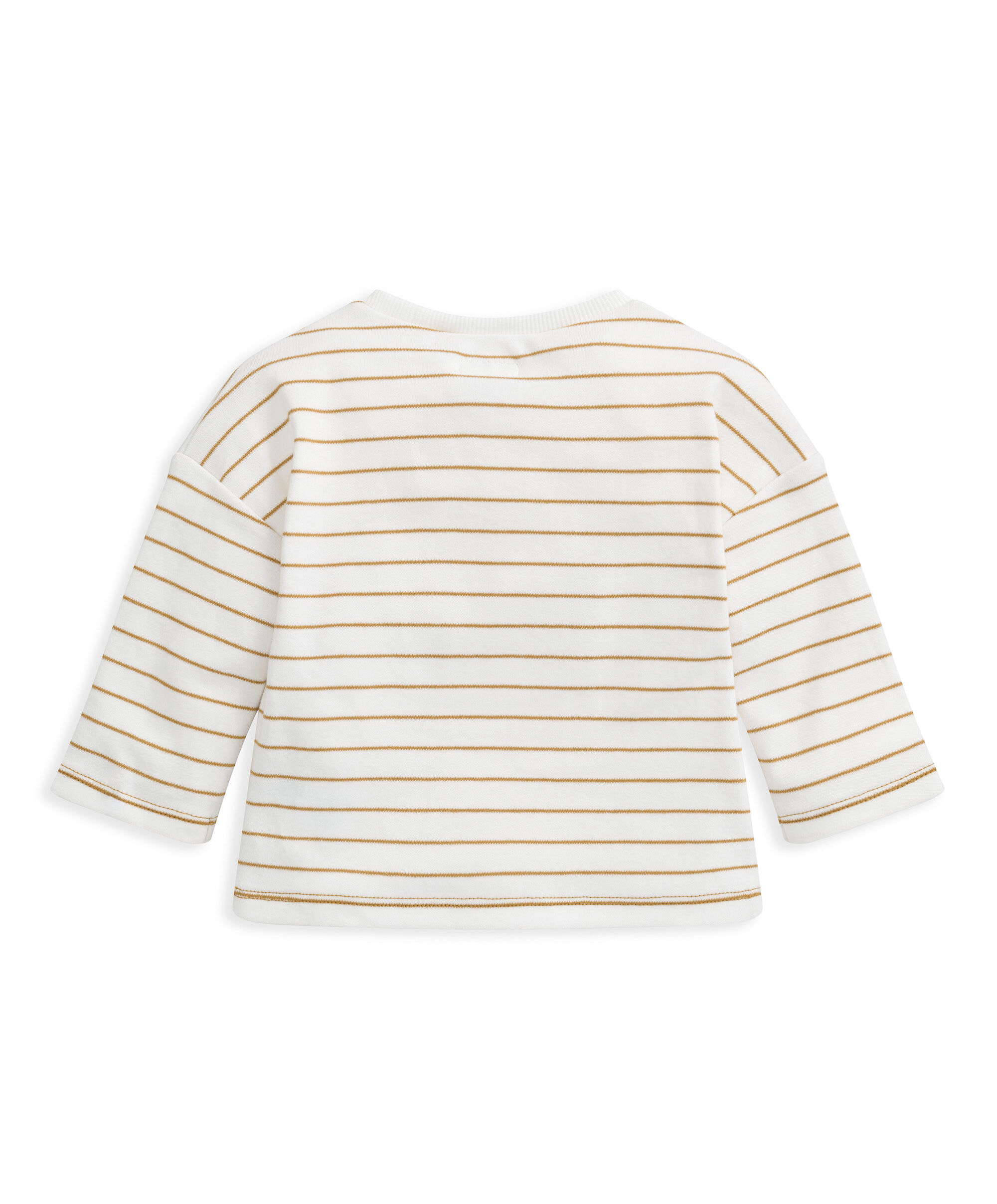 تي شيرت مخطط بأكمام طويلة image number 3