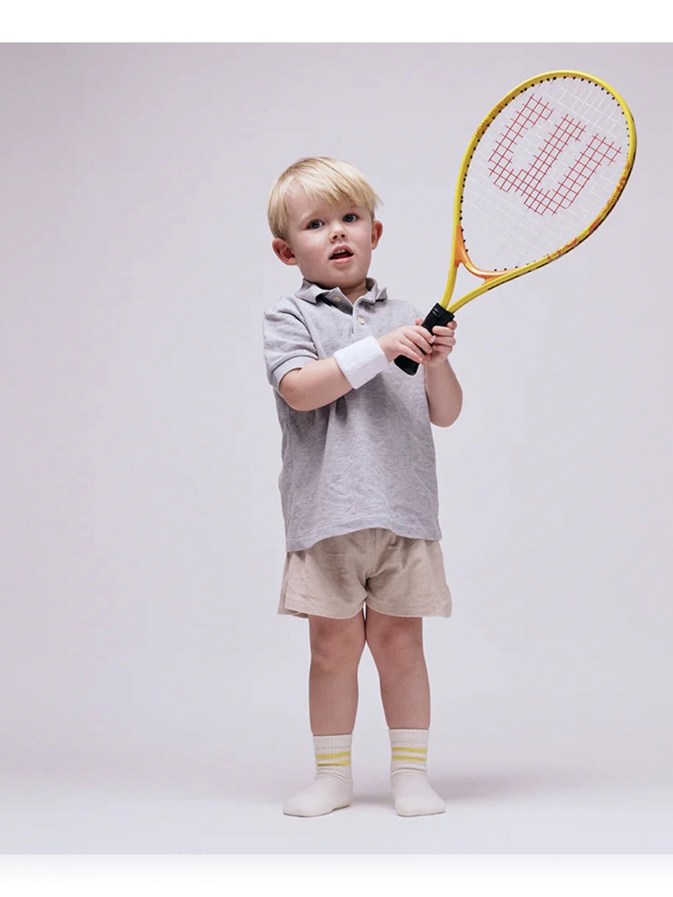 جوارب رياضية من جو بيبي جو - أصفر image number 1