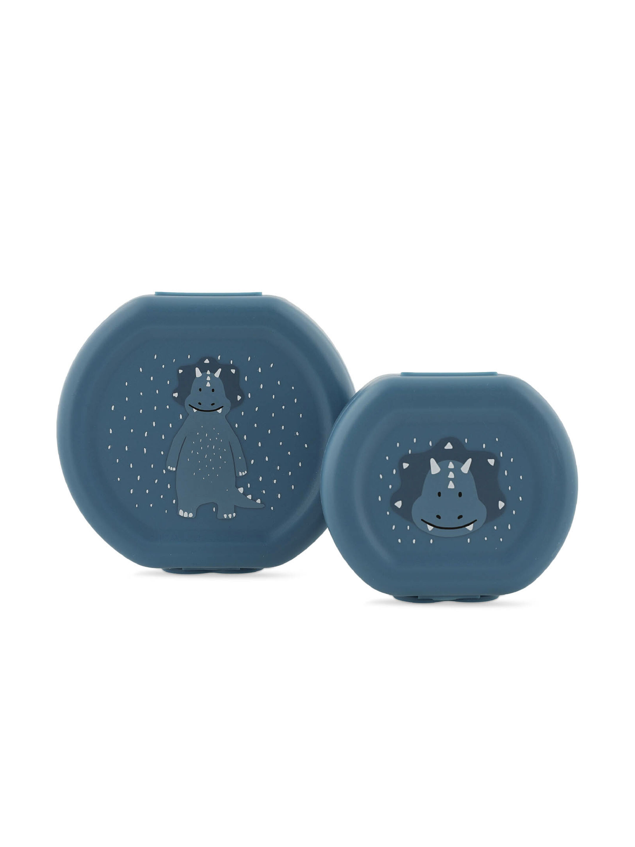 Trixie  Snack Box With Clip - Set of 2 - Mr. Triceratops image number 1