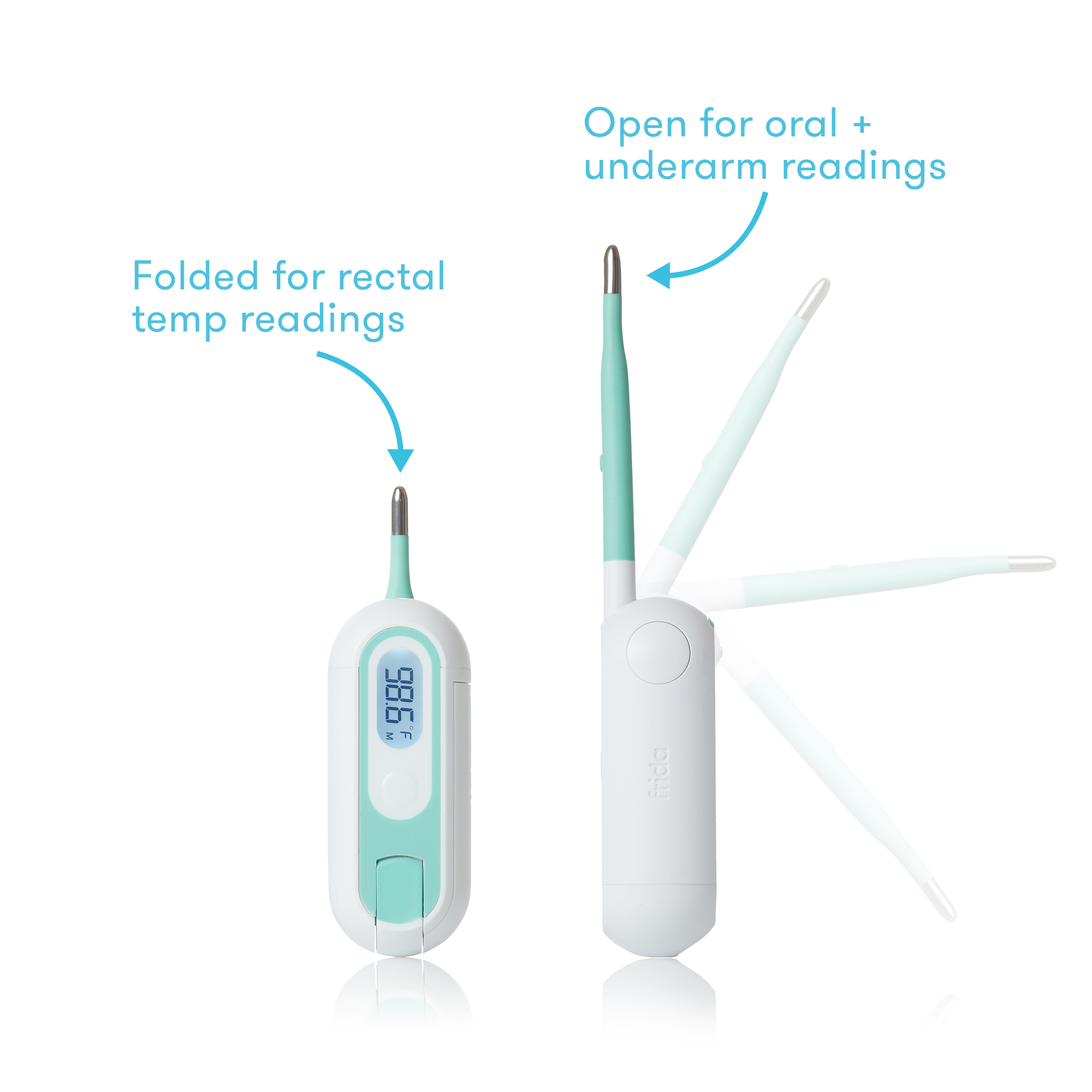 ميزان حرارة ترو تيمب 3 في 1 ببطارية CR2032 من فريدا image number 15