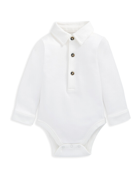 طقم لباس قطعة واحدة وربطة عنق فراشة وحمالات وبنطال طقم لباس قطعة واحدة وربطة عنق فراشة وحمالات وبنطال image number 2