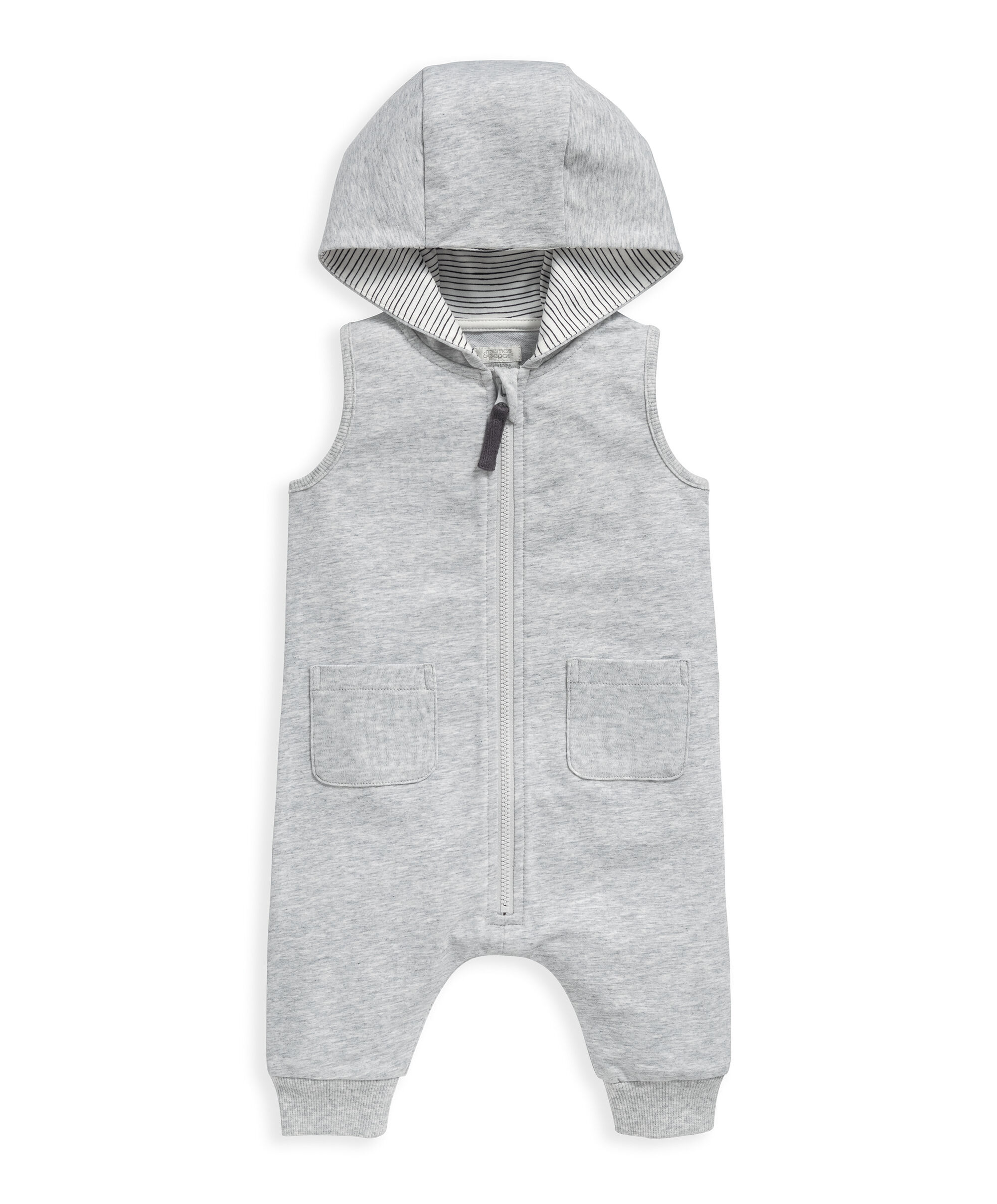 رومبر بغطاء رأس وبدون أكمام image number 1