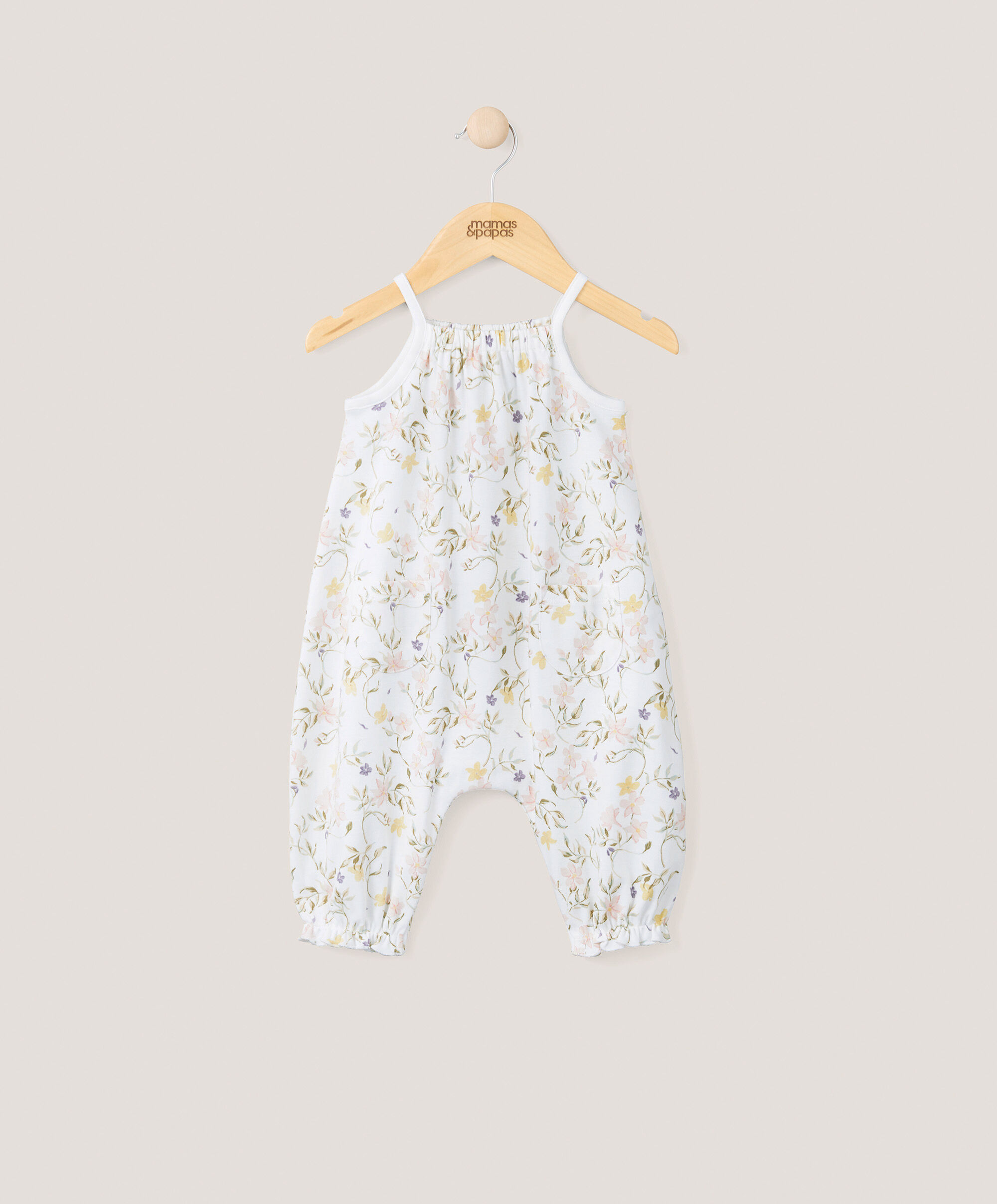 رومبر بقصة واسعة ونقشة زهور image number 1