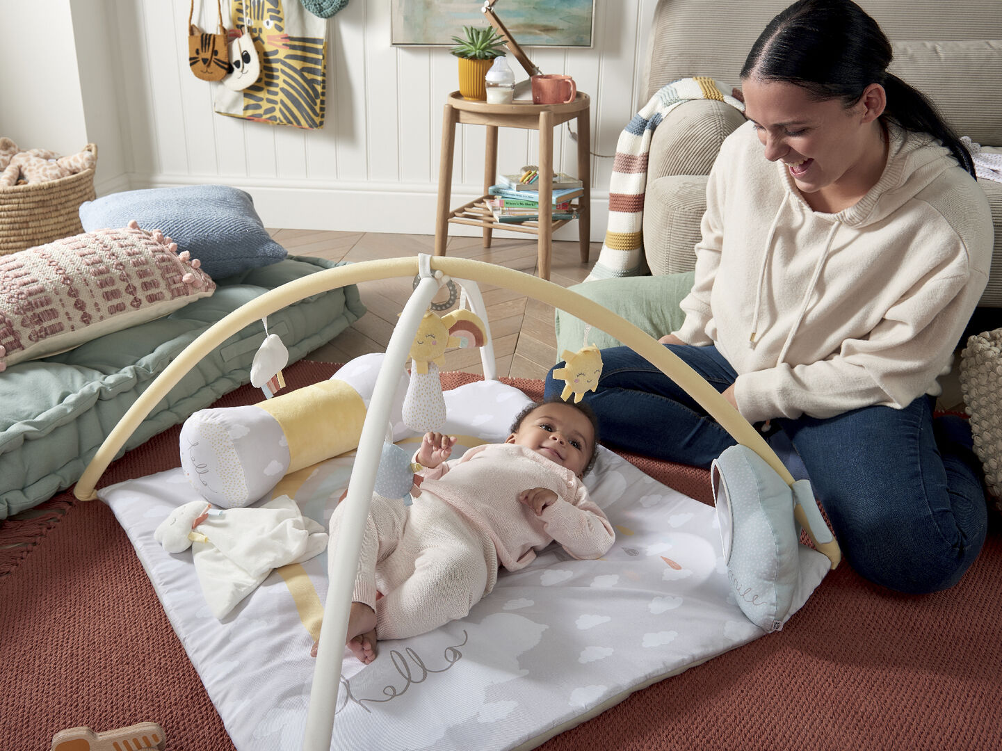 مجموعة مفرش لعب هابي كلاود image number 11