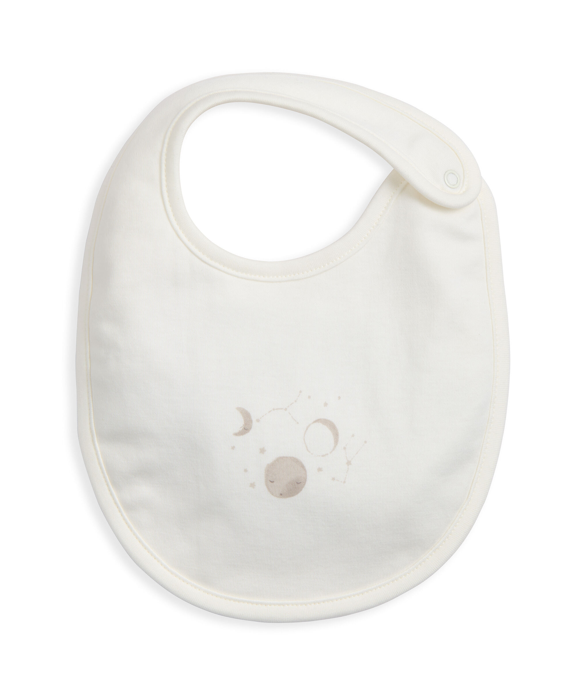 طقم بيجامة، بودي سوت ومريلة سيليستيال لحديثي الولادة، 5 قطع image number 6