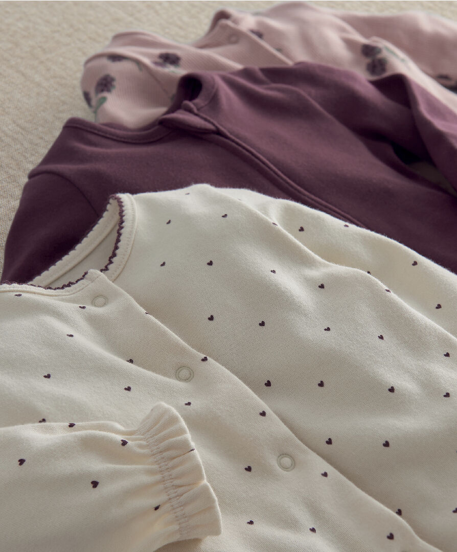3pk Bramble Sleepsuits image number 3