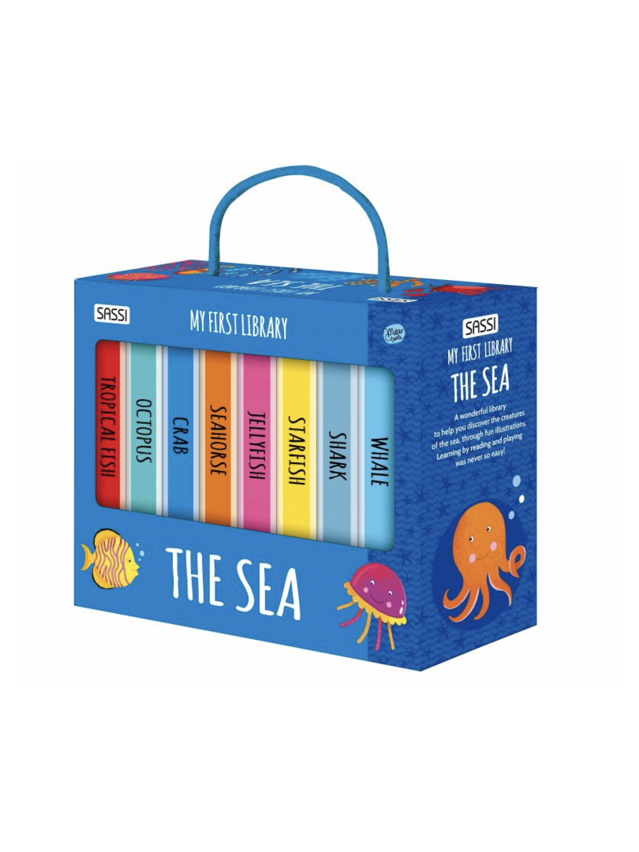 مجموعة كتب ماي فيرست ليبراري من ساسي - حيوانات البحر image number 1