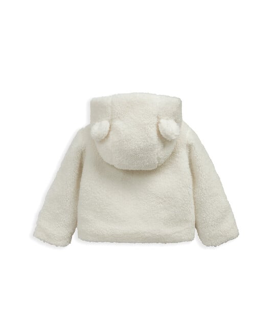 جاكيت قماش ناعم كريمي جاكيت قماش ناعم كريمي image number 3