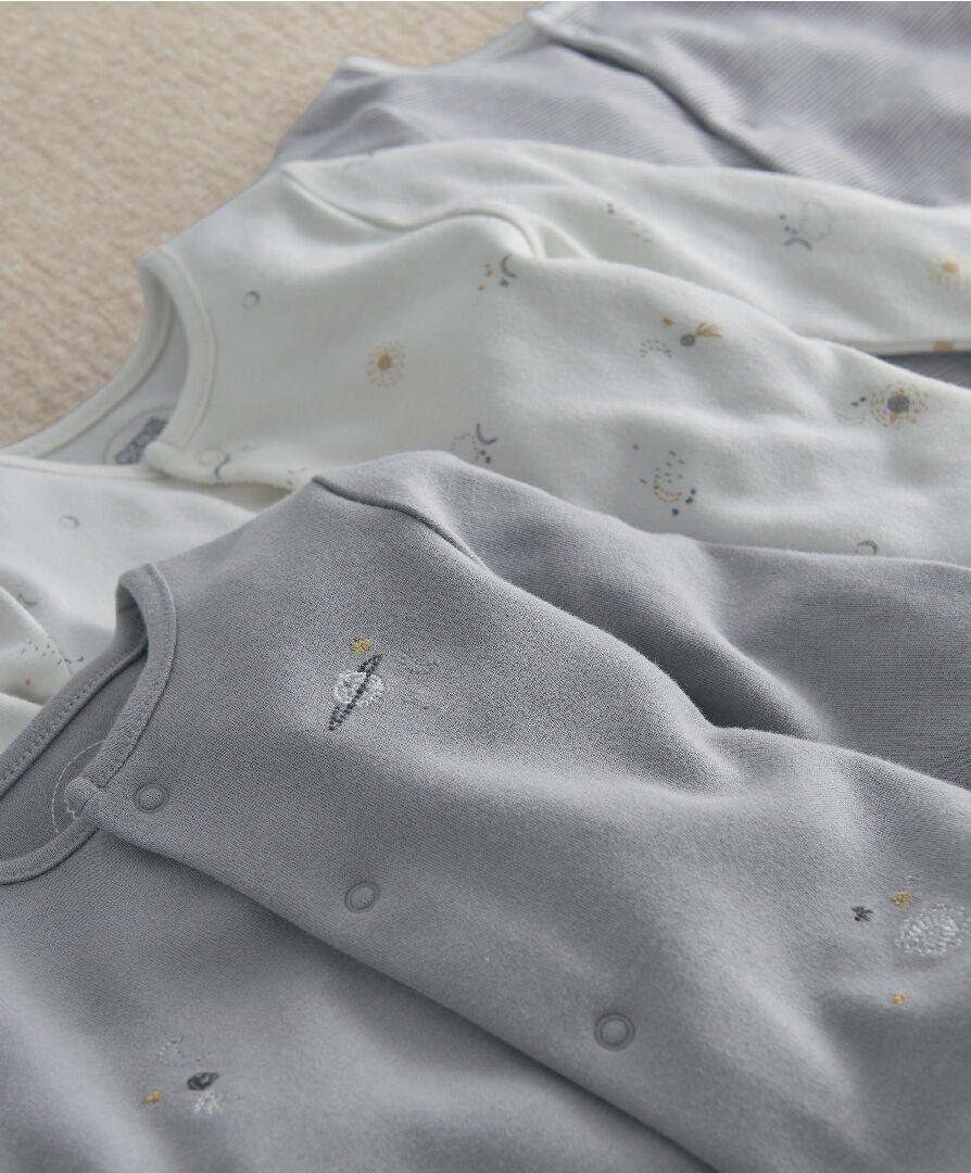 3pk Cosmic Sleepsuits image number 3