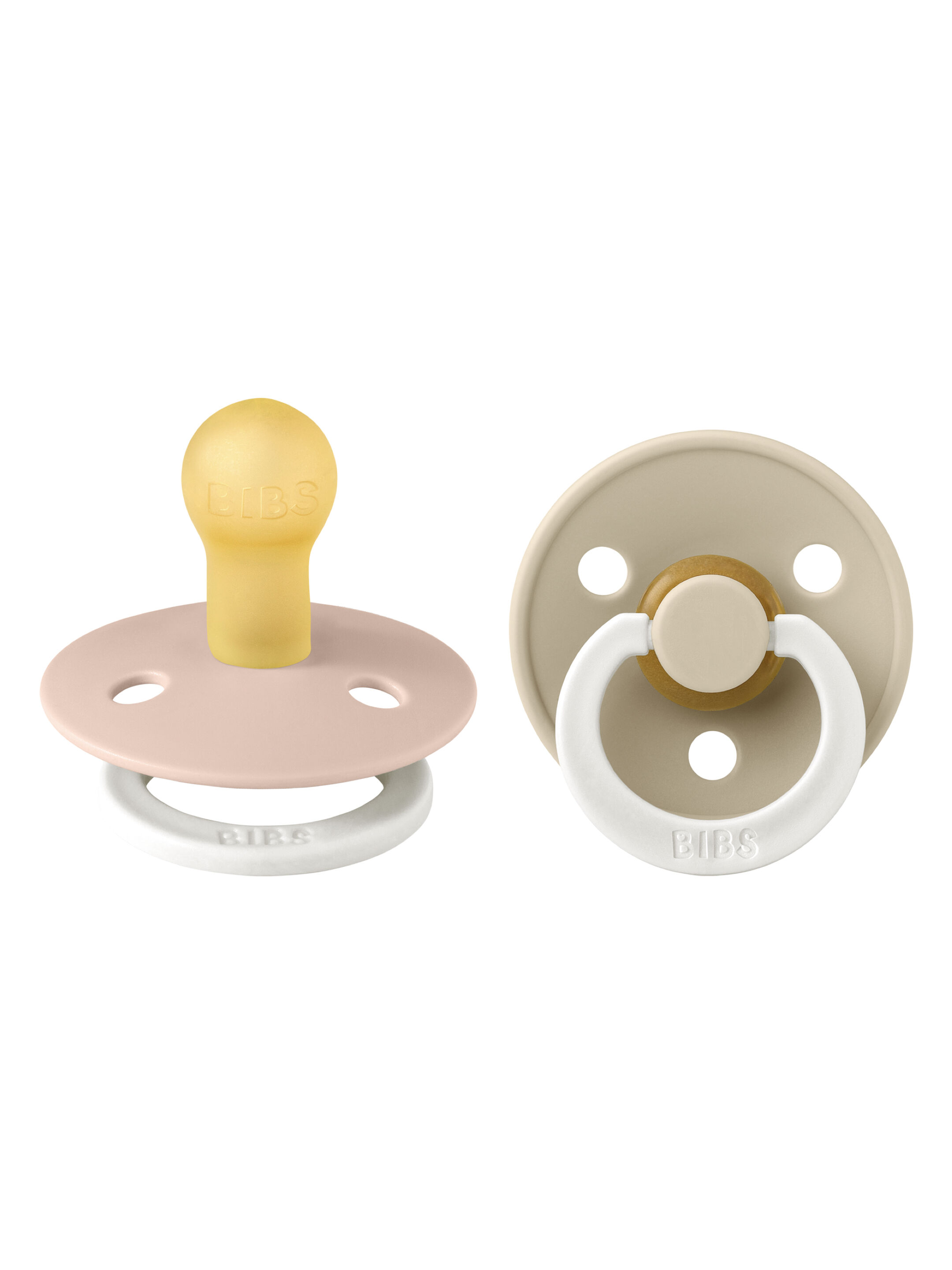 مجموعة لهايات بيبس كولور لاتكس مقاس 1 وردي مضيء/ فانيليا مضيء- قطعتان image number 1