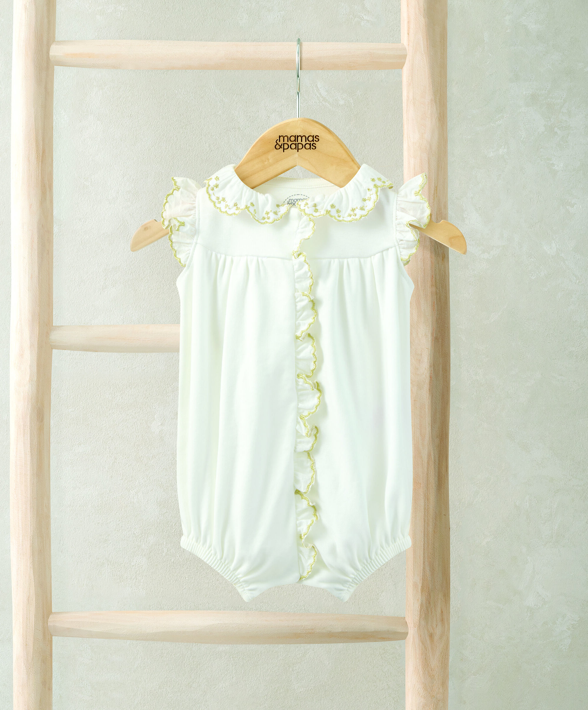 أفرول مزين بتطريز image number 1