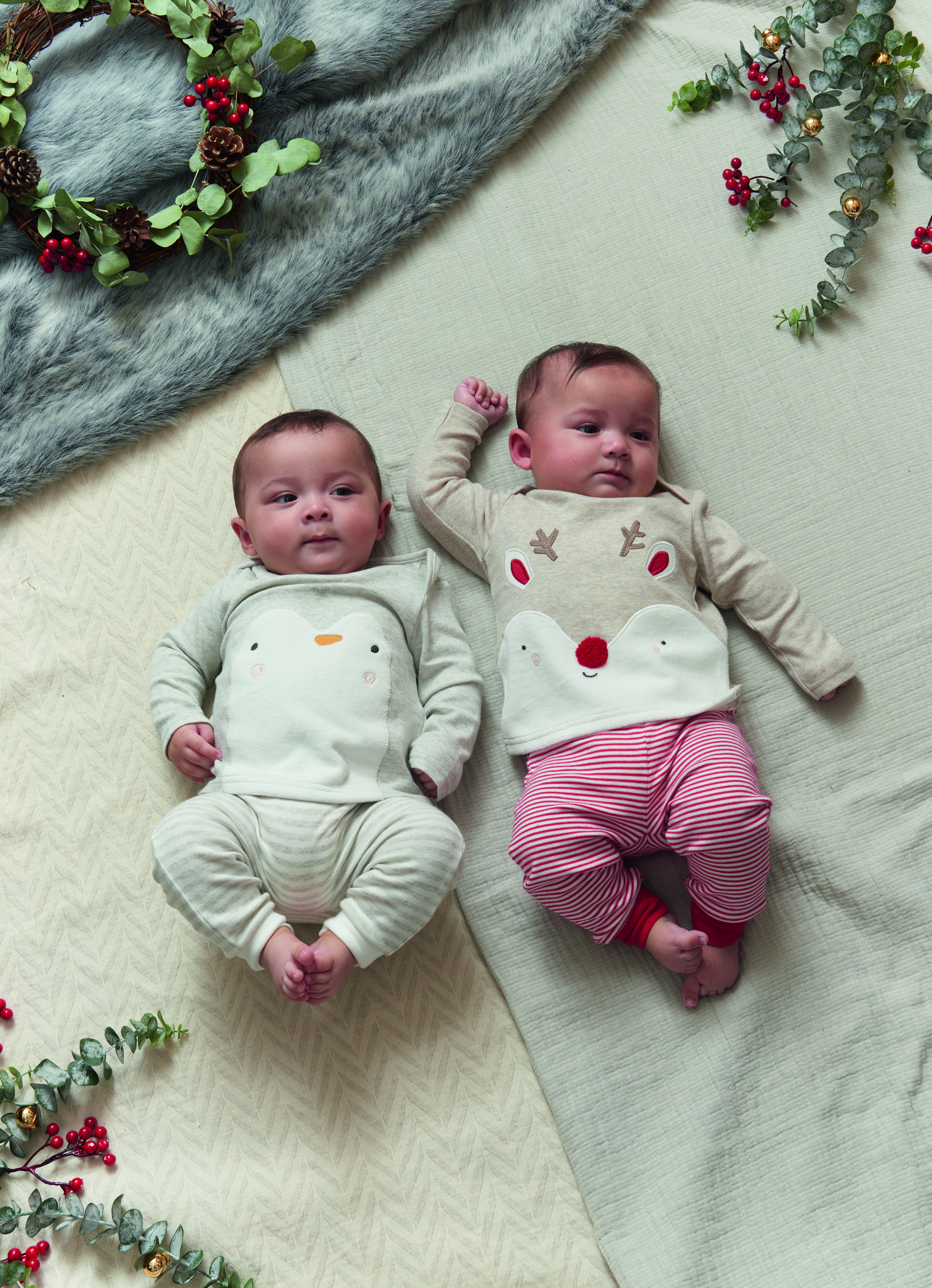 بيجاما كريسماس بتصميم غزال الرنة image number 5