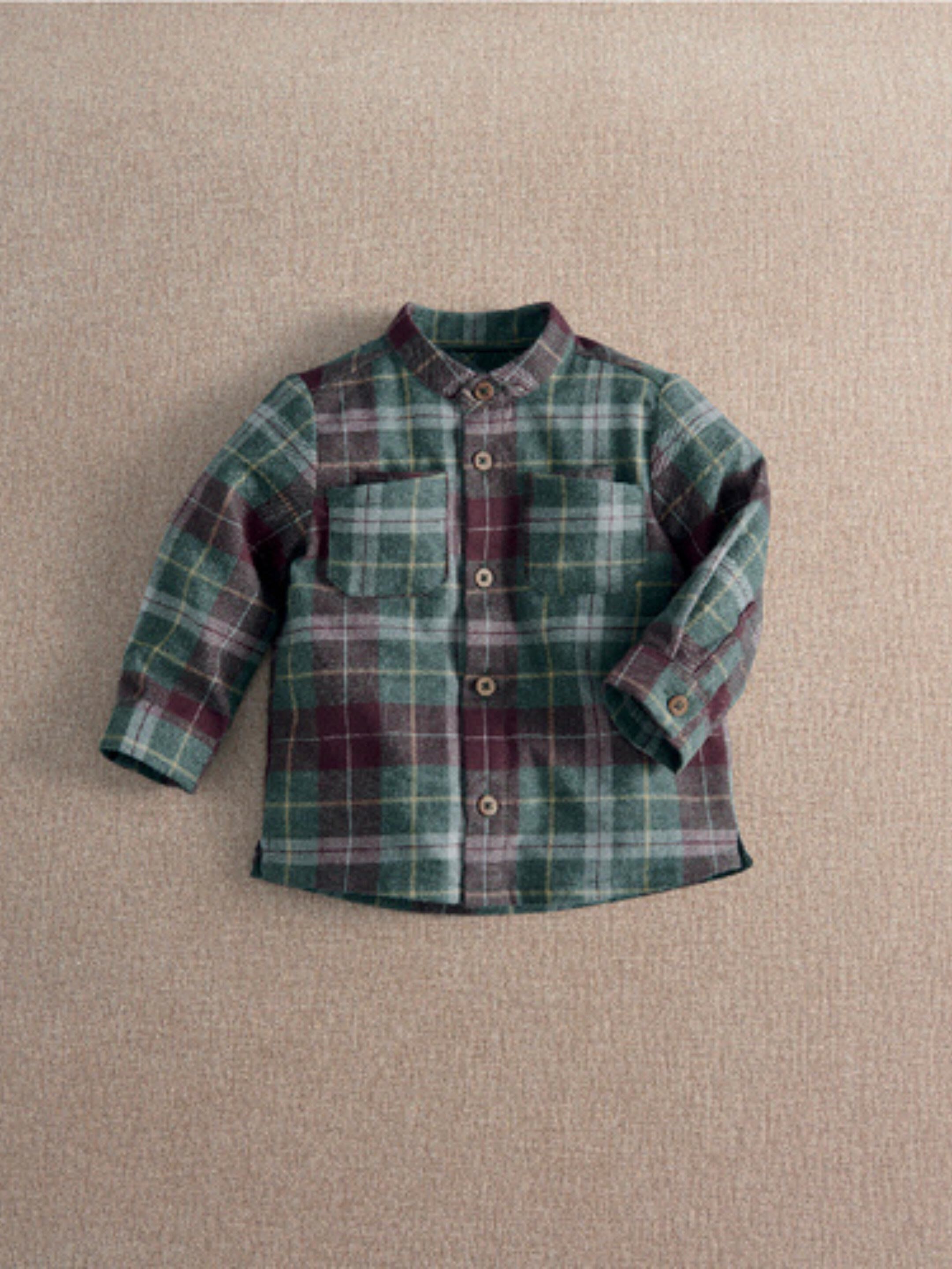 Woven Check Shirt image number 1