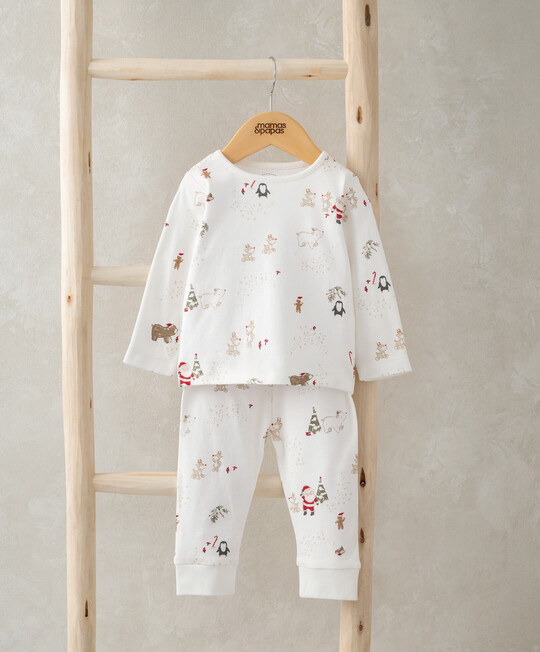 بيجاما بنقشة كريسماس بيجاما بنقشة كريسماس image number 1