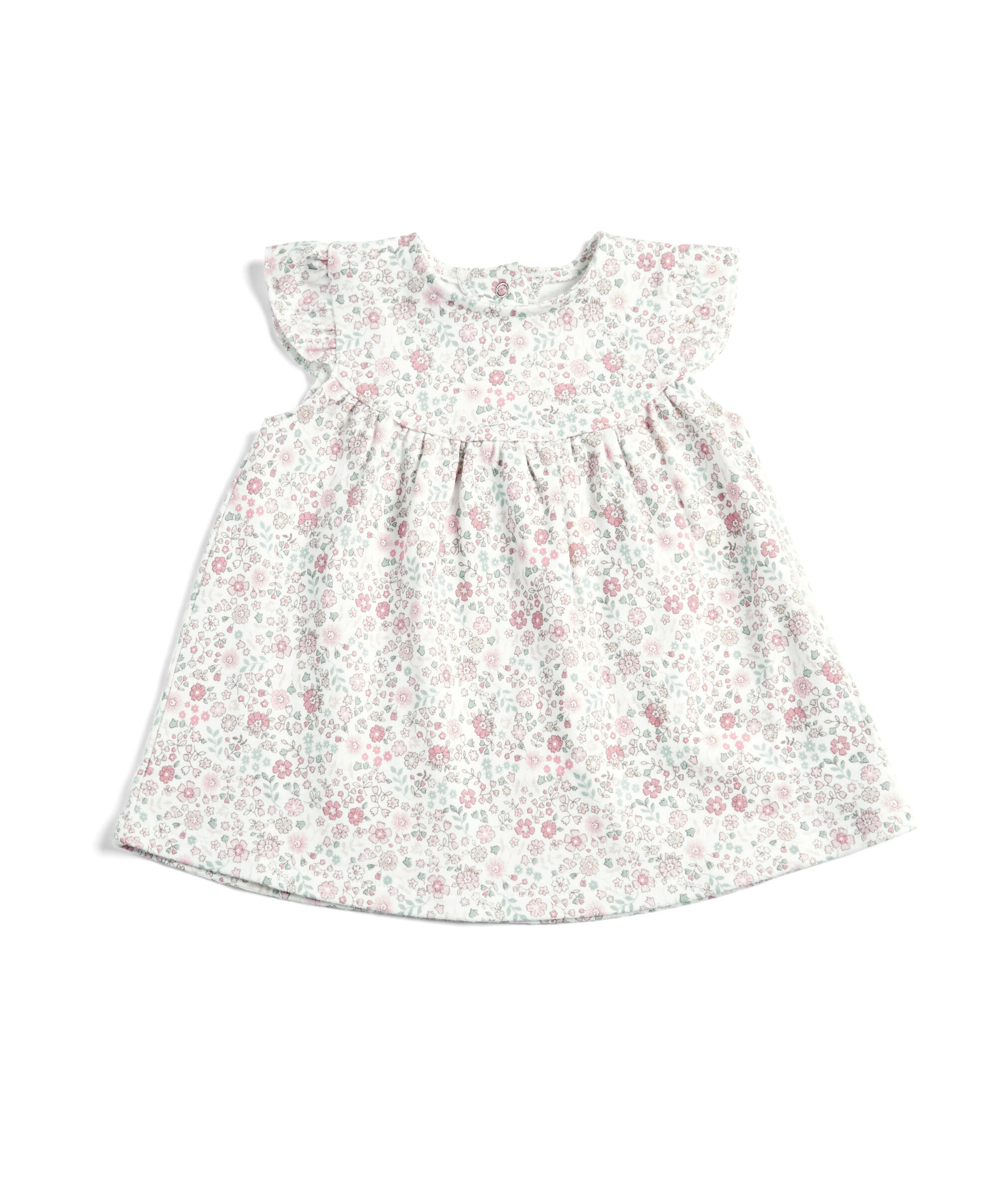 طقم بلوزة مطبوعة ولغينغز من نسيج مضلع image number 4