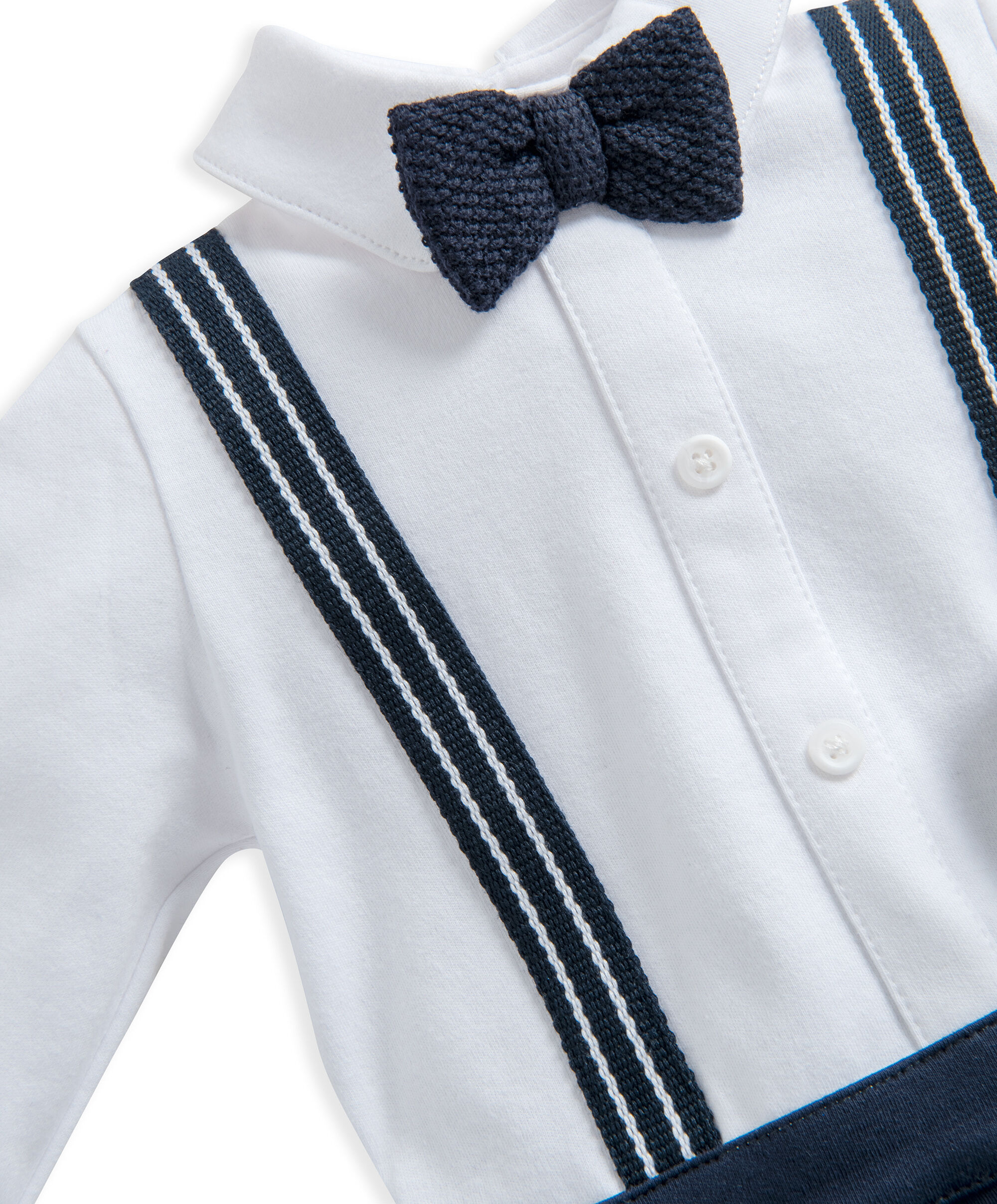 Navy Mock Brace All In One image number 4