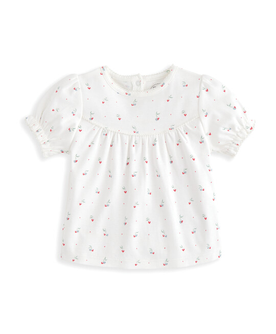 بيجاما بنقشة كرز بالكامل بيجاما بنقشة كرز بالكامل image number 3