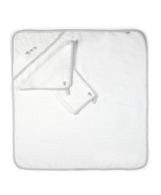 طقم مناشف بنقشة فيل - 3 قطع طقم مناشف بنقشة فيل - 3 قطع image number 2