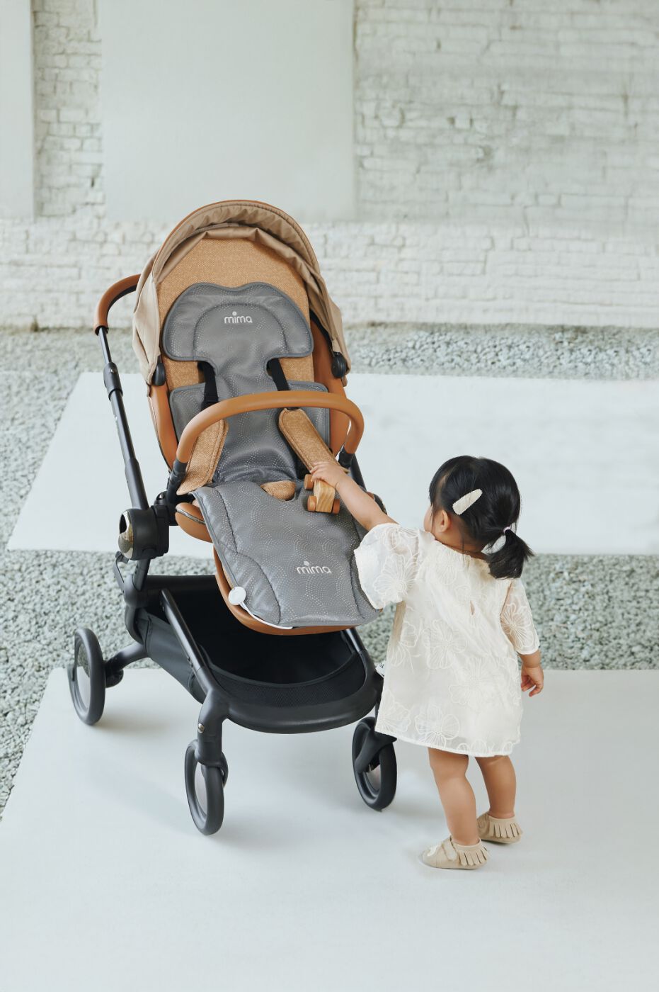 وسادة مقعد مِيما فلو باللون الرمادي image number 5