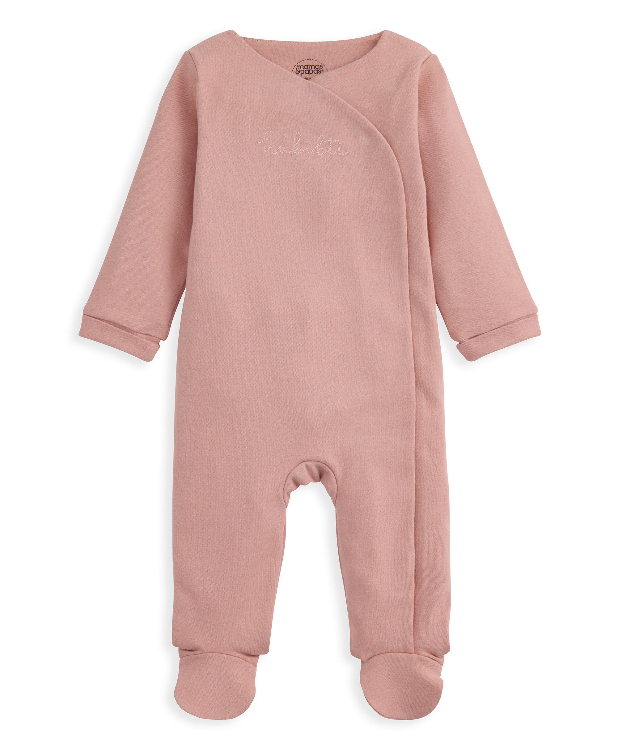 لباس بتصميم قطعة واحدة بطبعة حبيبي باللون الوردي image number 2