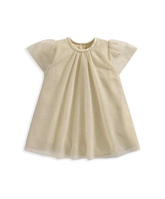 فستان ذهبي منقط فستان ذهبي منقط image number 2