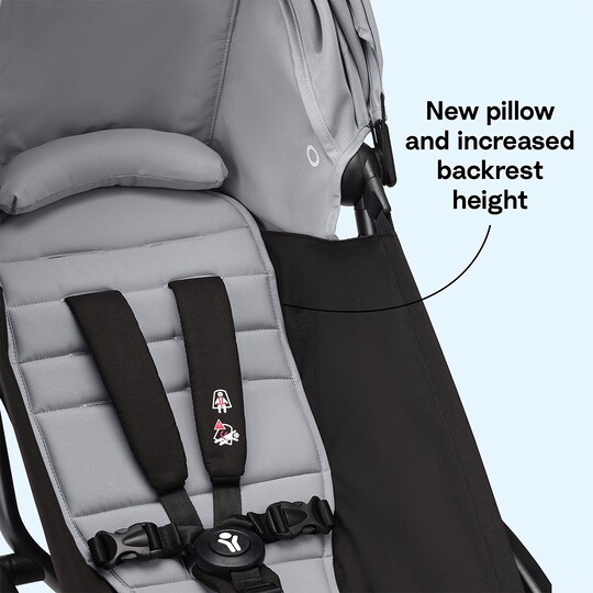 مجموعة مقعد عربة أطفال يويو لعمر 6 شهور فأكثر من ستوك - رمادي مجموعة مقعد عربة أطفال يويو لعمر 6 شهور فأكثر من ستوك - رمادي image number 2