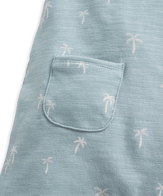 رومبر بطبعة أشجار نخيل رومبر بطبعة أشجار نخيل image number 3