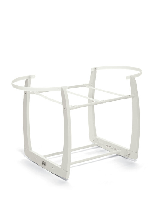 Mosses Basket Rocking Stand – White Mosses Basket Rocking Stand – White image number 1