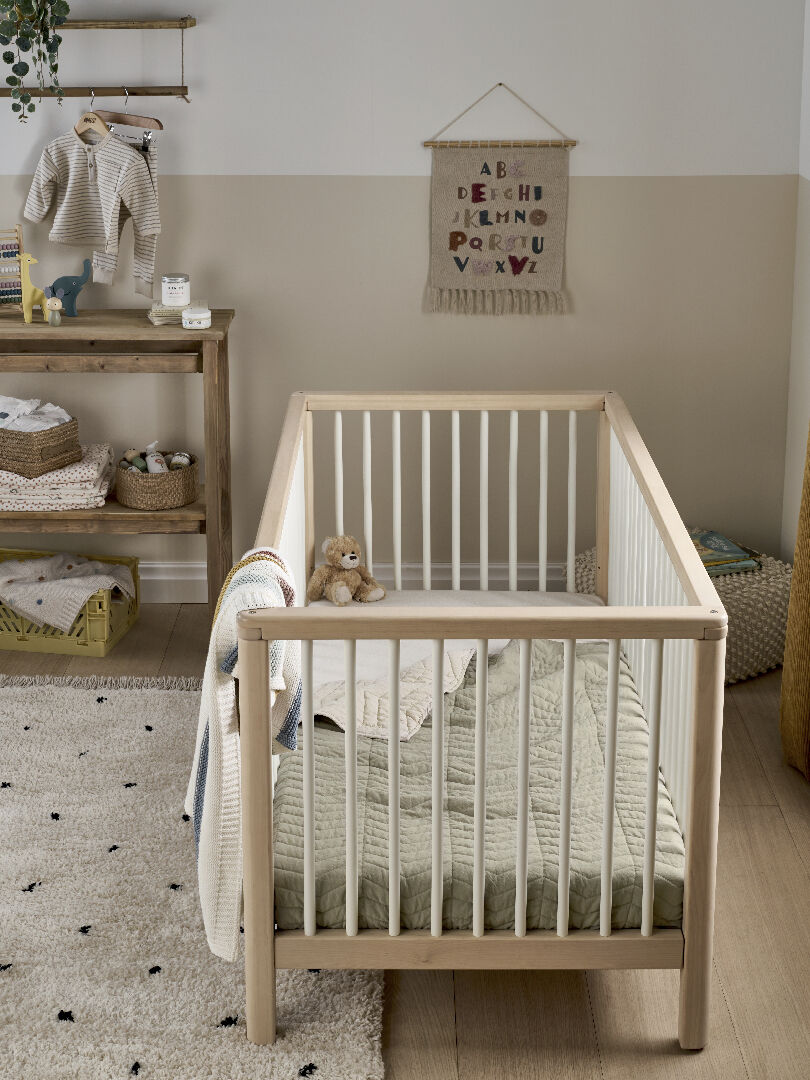 مهد سولو صغير - أبيض طبيعي image number 6