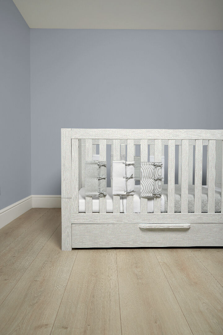 طقم أغطية لقضبان المهد ويلكم تو ذا وورلد بنقشة فيل، 4 قطع image number 2