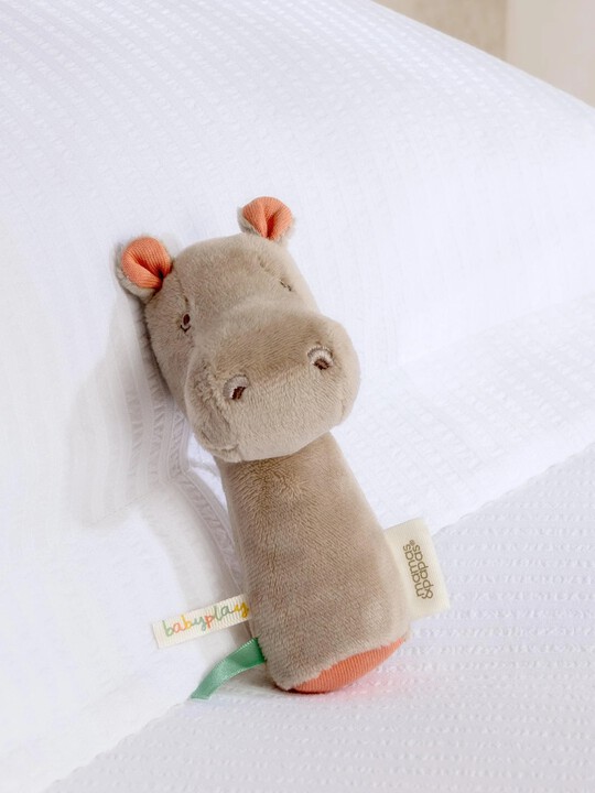 MINI RATTLE - BTBW HIPPO MINI RATTLE - BTBW HIPPO image number 2