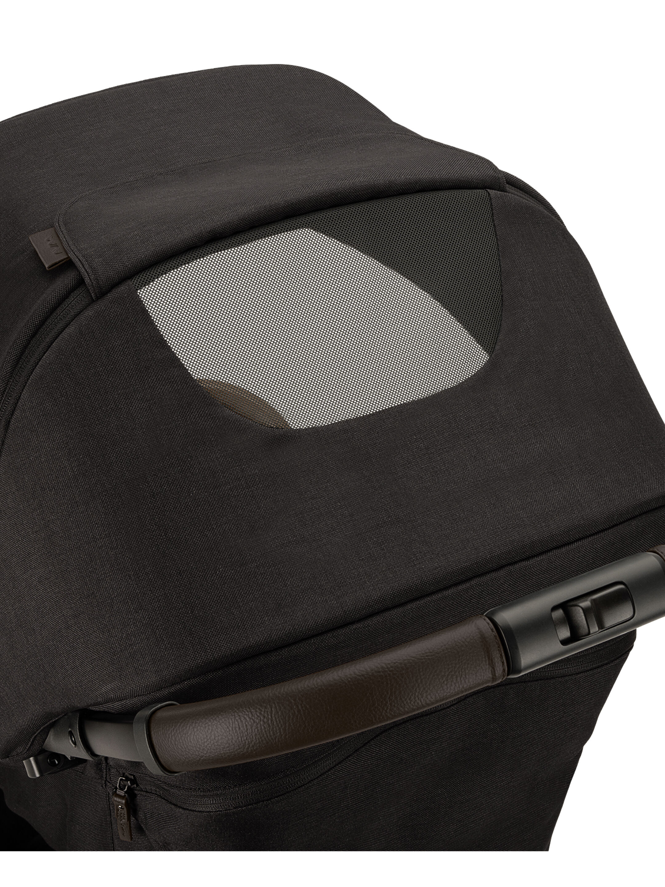 عربة أطفال ترافل إل إكس- جلد بني image number 4