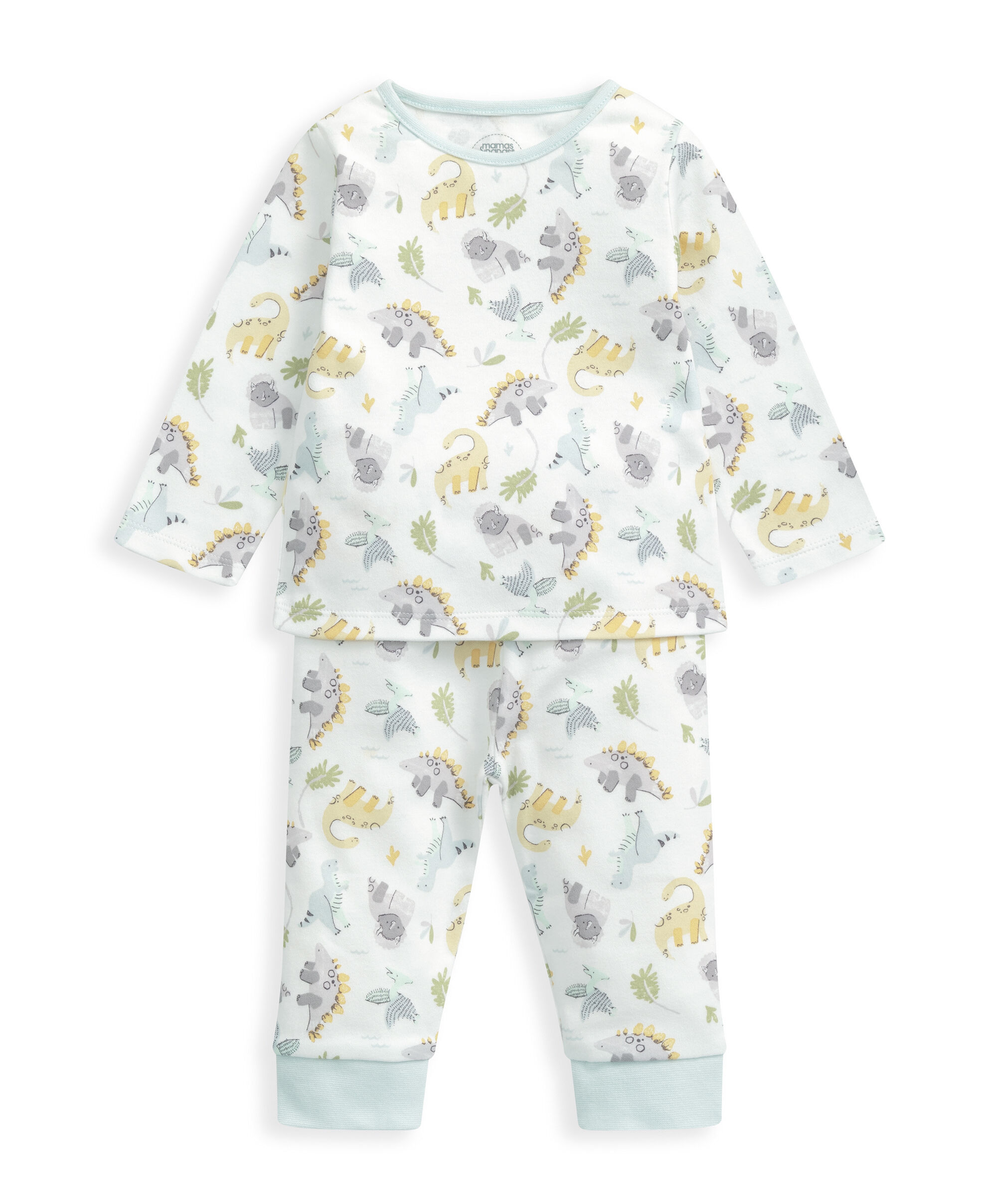 بيجاما جيرسيه بنقشة ديناصور image number 2