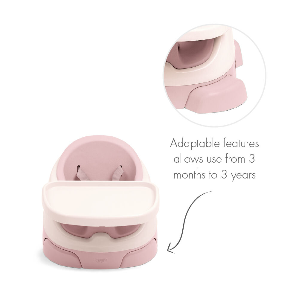 مقعد باغ داعم وأرضي 3 في 1 بصينية ألعاب - بلوسوم image number 4