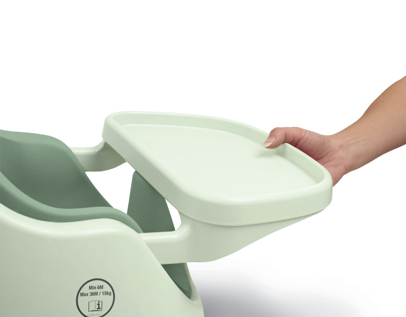 مقعد باغ داعم وأرضي 3 في 1 بصينية ألعاب - أوكالبتوس image number 15