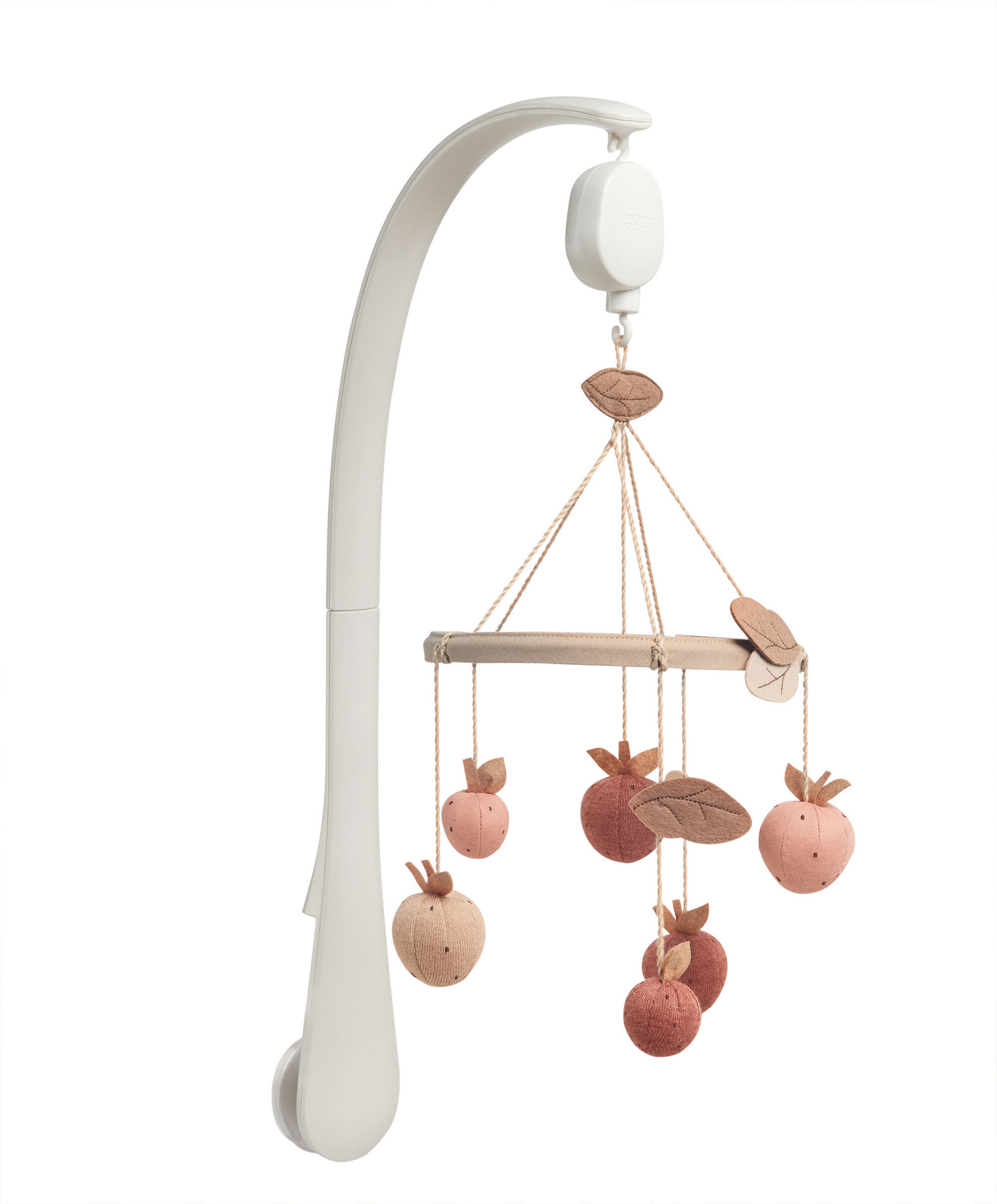 لعبة مهد موسيقية متحركة - تصميم فراولة image number 2