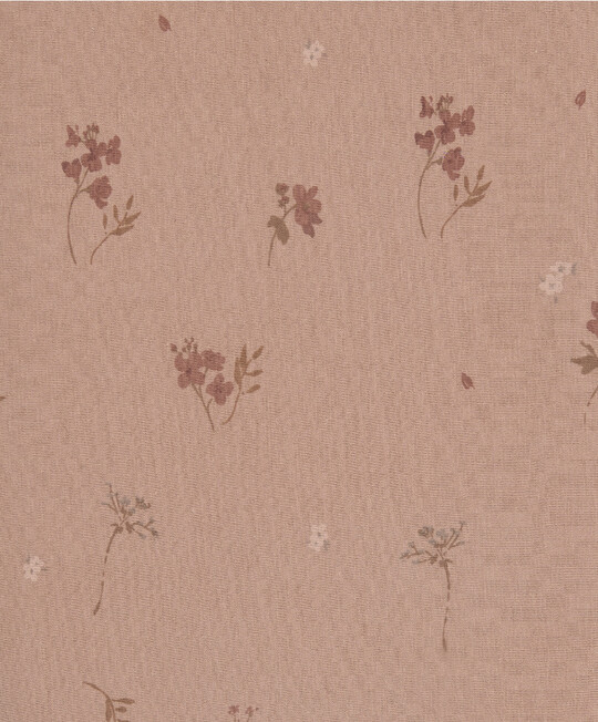 طقم شرشف مهد بحواف مطاطية من قطعتين - نقشة زهور طقم شرشف مهد بحواف مطاطية من قطعتين - نقشة زهور image number 3