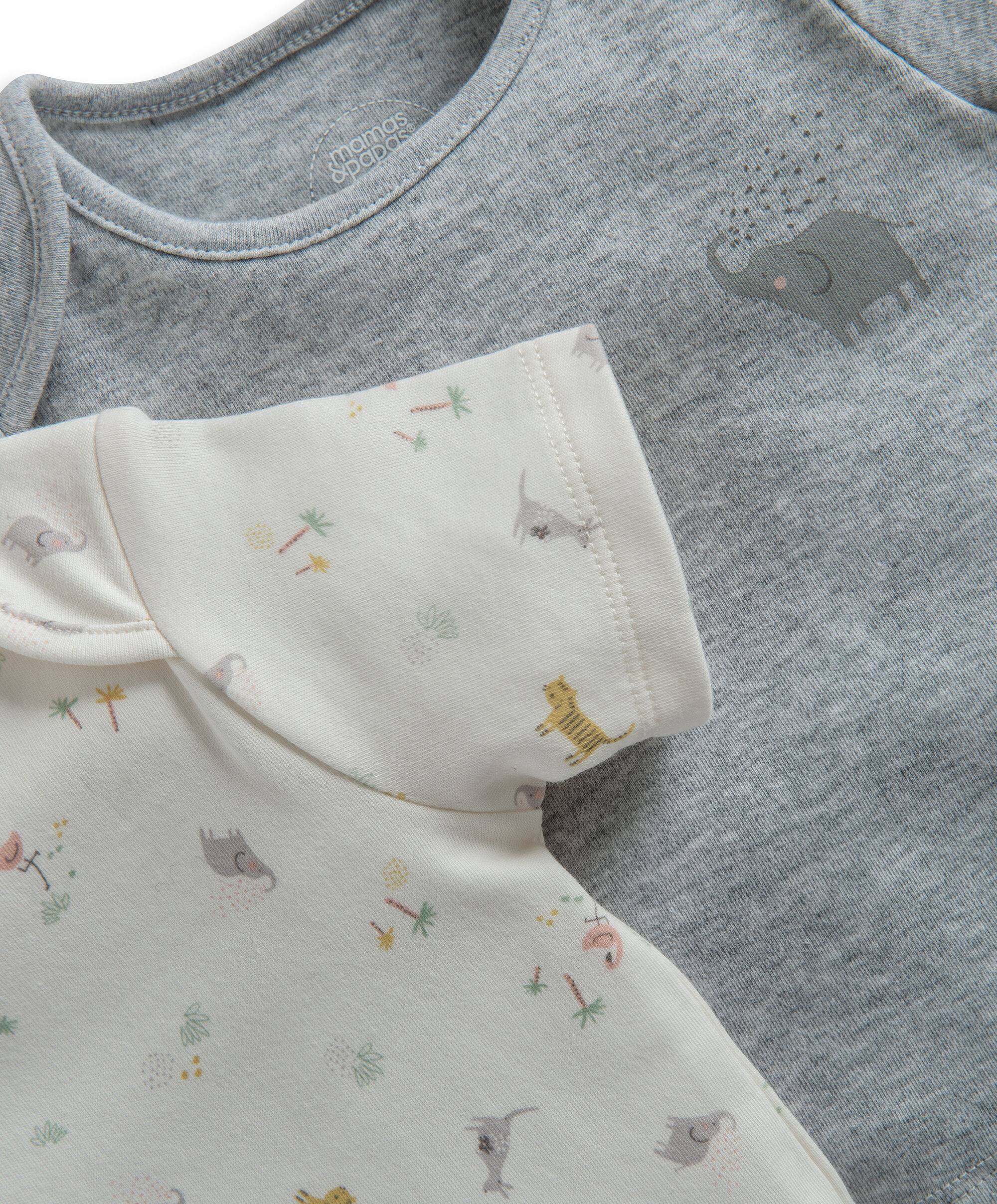 طقم بيجاما بنقشة سفاري - قطعتان image number 2