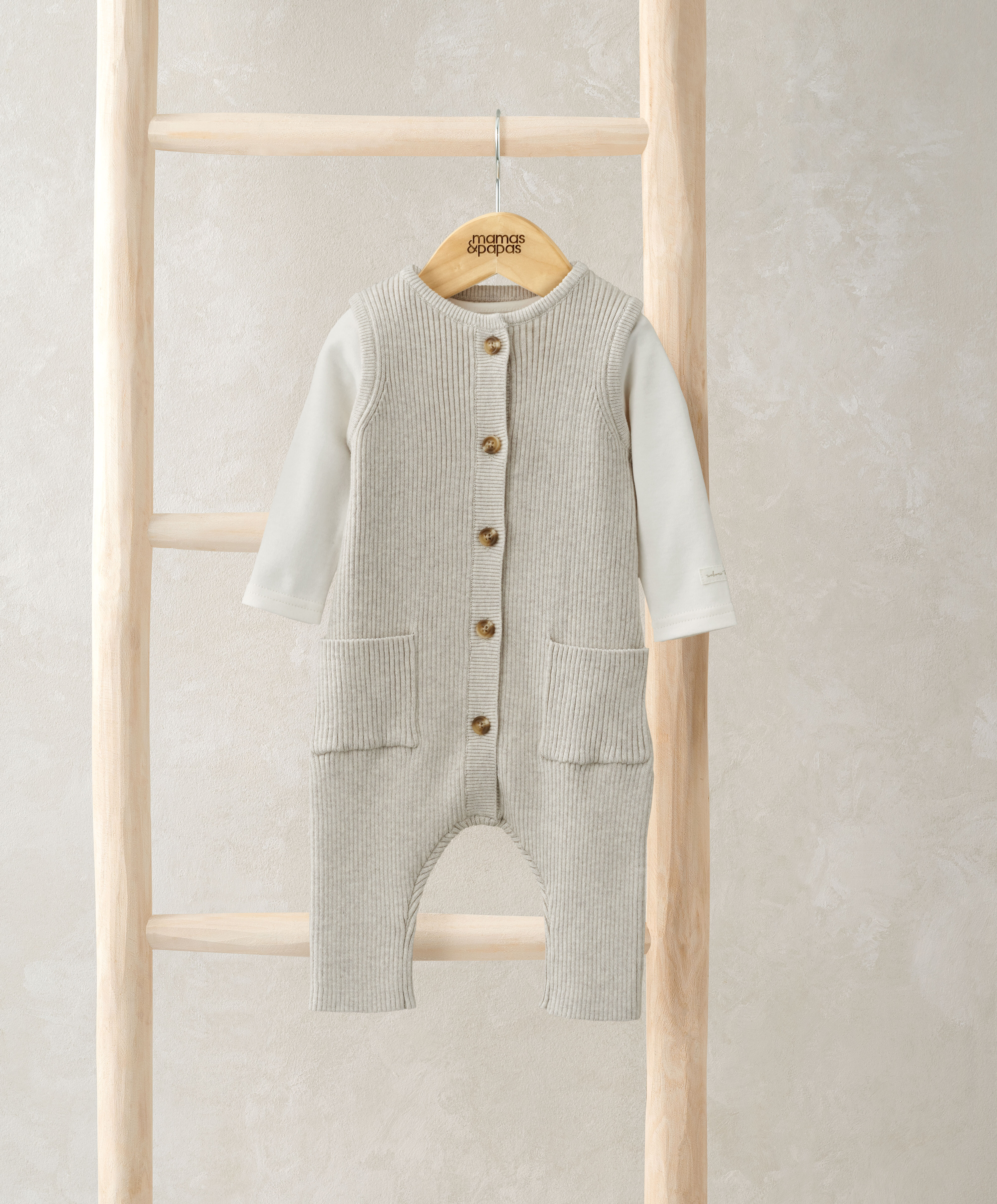 طقم دنغري منسوج - قطعتان image number 1