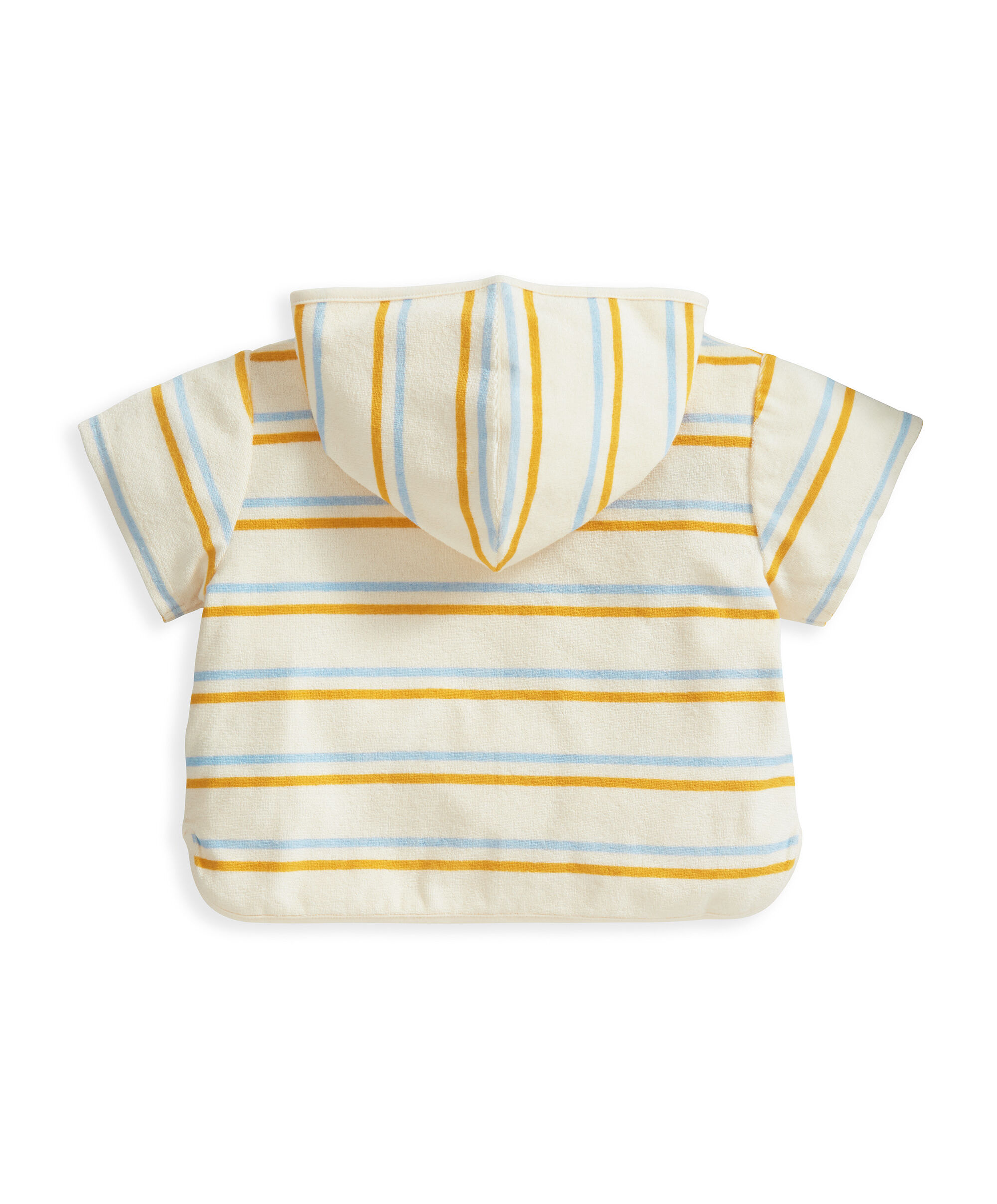 بونشو منشفة للشاطئ بنقشة خطوط image number 3