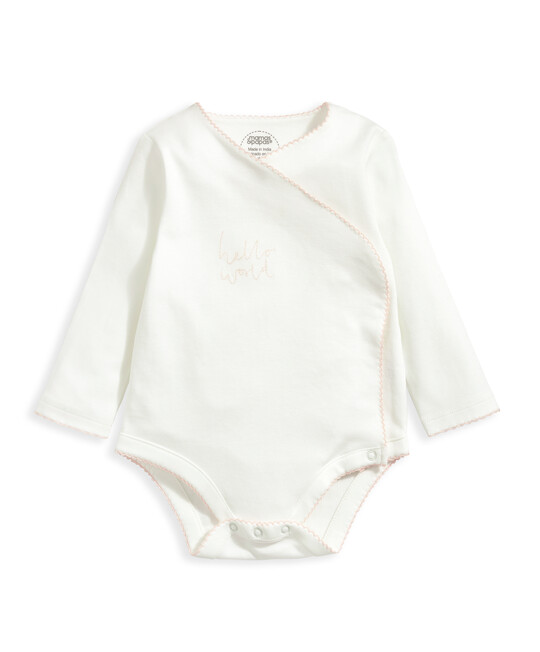 طقم ماي فيرست اوتفيت بنقشة زهور - 3 قطع طقم ماي فيرست اوتفيت بنقشة زهور - 3 قطع image number 3