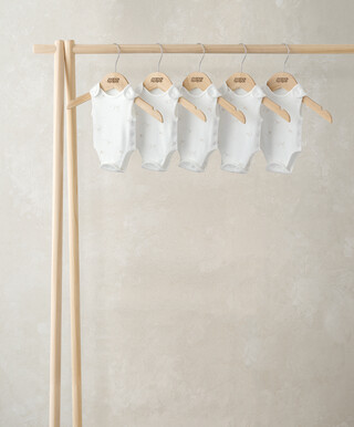 Stork Bodysuits (Set of 5) - Premature Stork Bodysuits (Set of 5) - Premature