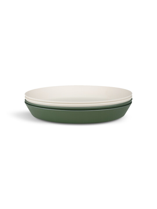 طقم أطباق من مواد حيوية من سيترون - 4 قطع بلون أخضر/كريمي طقم أطباق من مواد حيوية من سيترون - 4 قطع بلون أخضر/كريمي image number 3