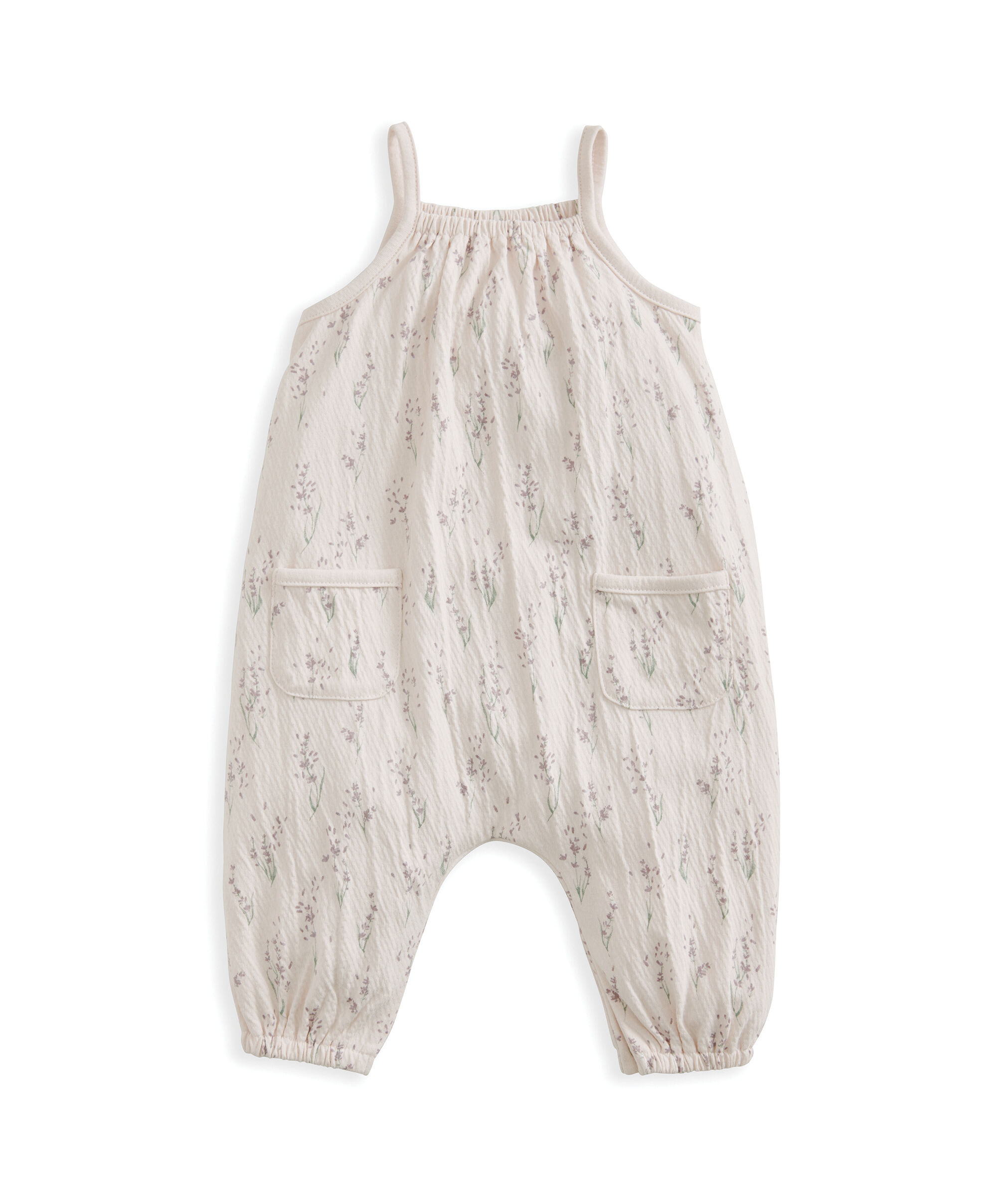 رومبر فضفاض بنقشة زهور اللافندر image number 2