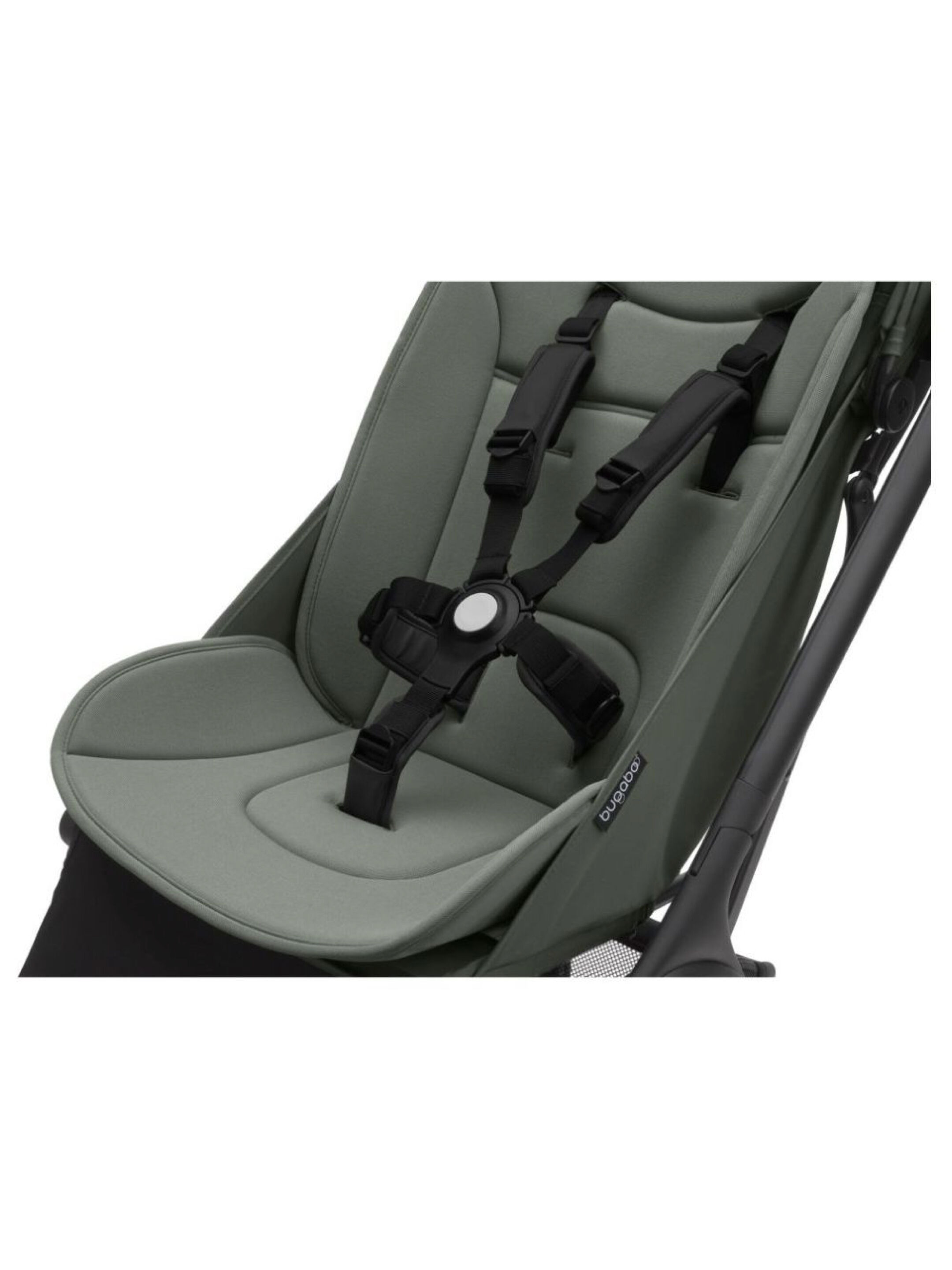 عربة أطفال بترفلاي متكاملة من بوقابو - أسود/أخضر داكن image number 5