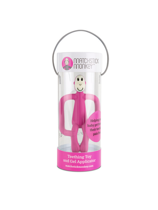 حلقة تسنين بتصميم قرد من ماتشستيك مونكي - وردي حلقة تسنين بتصميم قرد من ماتشستيك مونكي - وردي image number 5