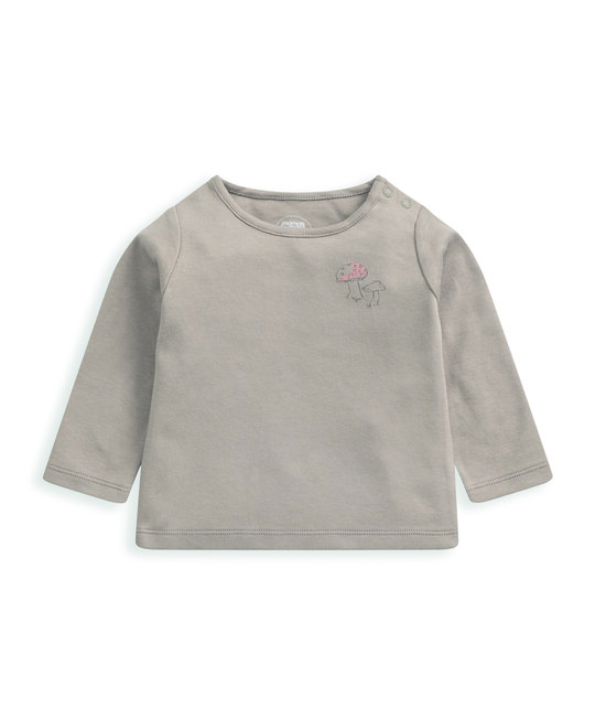 طقم بيجاما بنقشة فطر - قطعتان طقم بيجاما بنقشة فطر - قطعتان image number 6