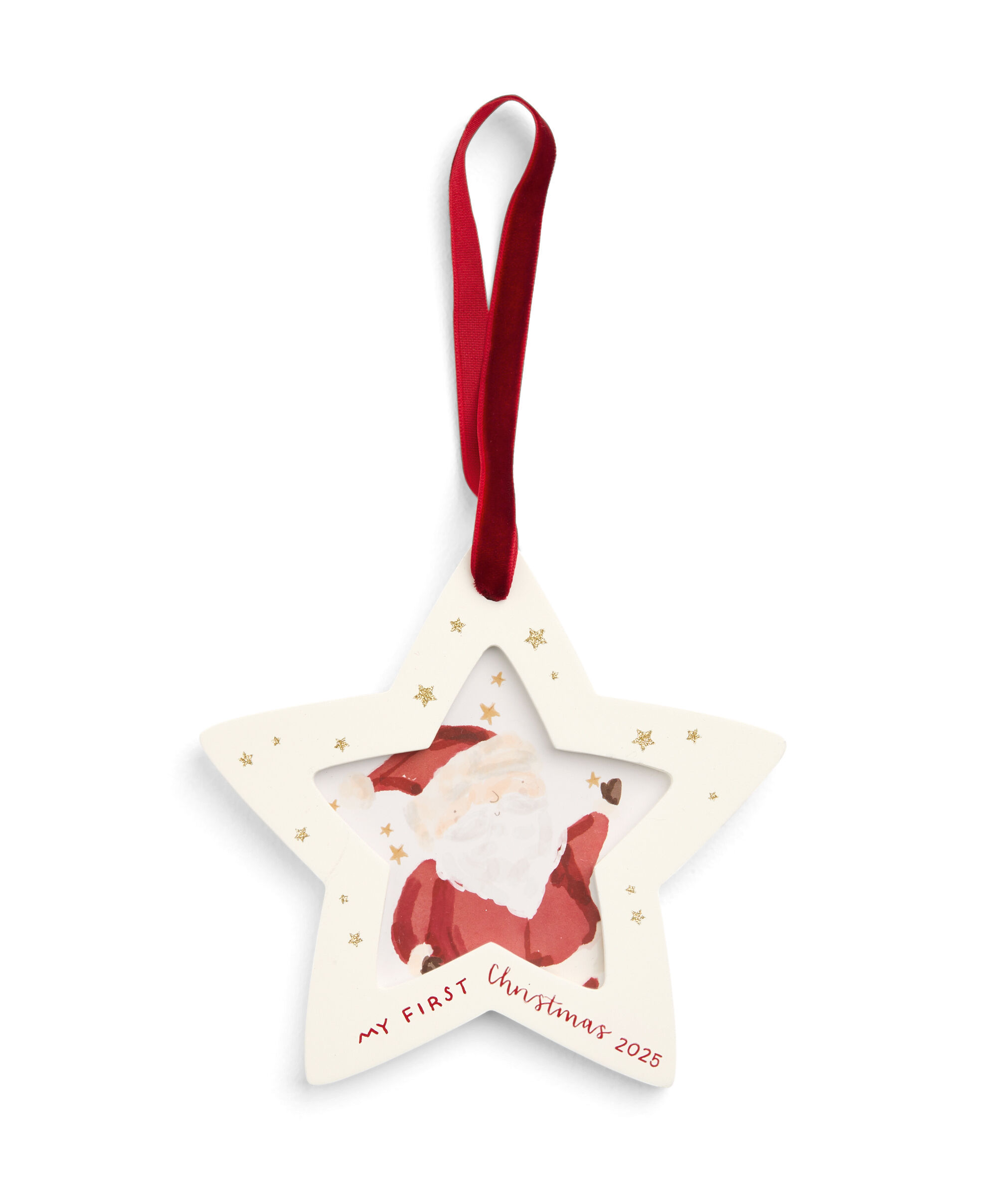 زينة متدلية بتصميم إطار صور للكريسماس image number 2