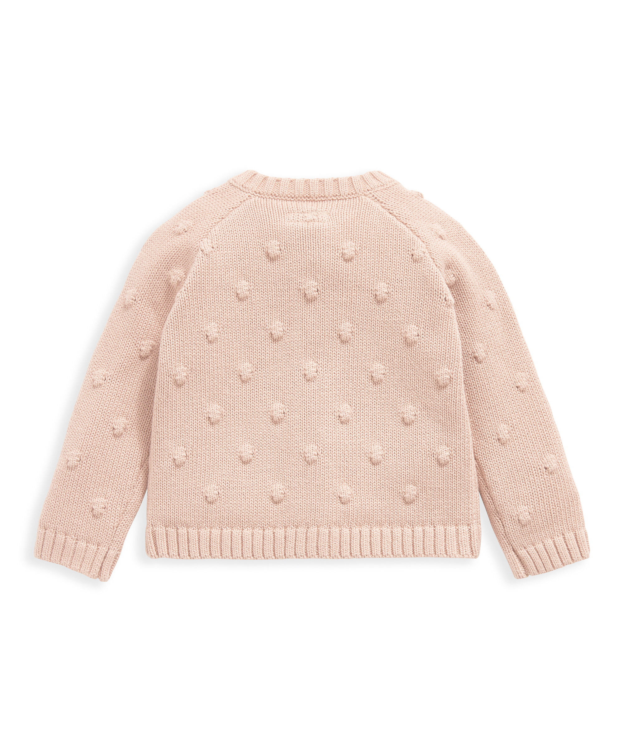 كارديغان مزين بكرات منسوجة image number 3